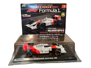 ラスト1 台　マルボロ仕様 ビッグスケールF1コレクション　MP4/6 セナ Amazon.co.jp: マルボロ仕様 マクラーレン MP4/4 ビッグスケール